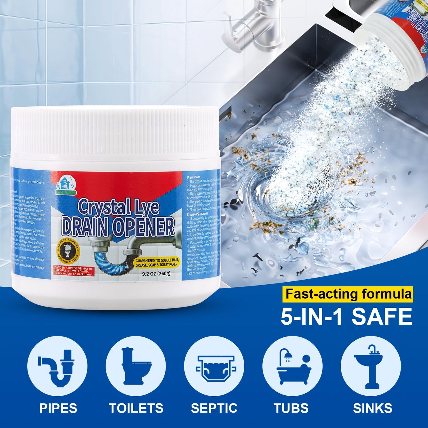 PipeSaver™ Drain Cleaner