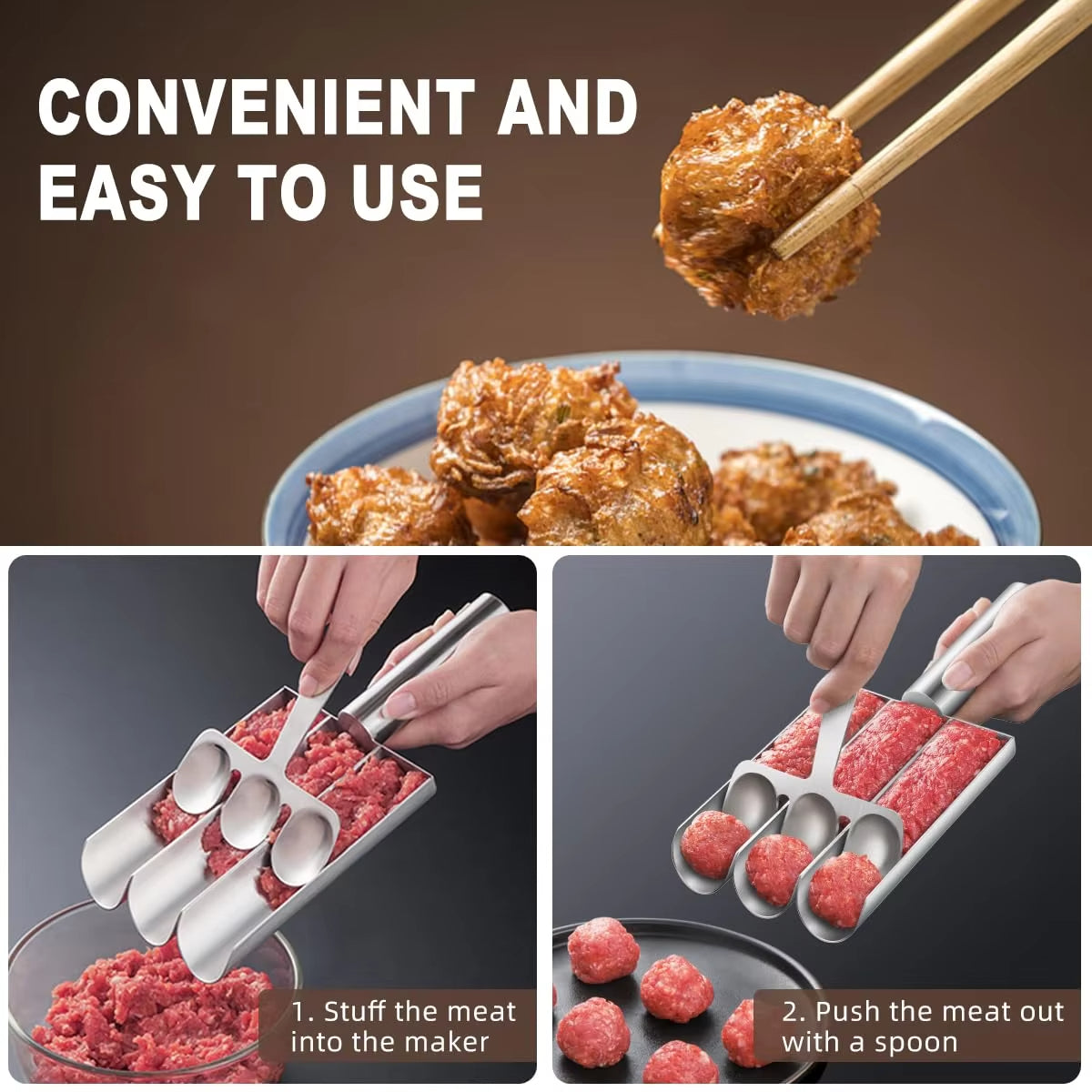 RoundMaster™ Meatball Maker